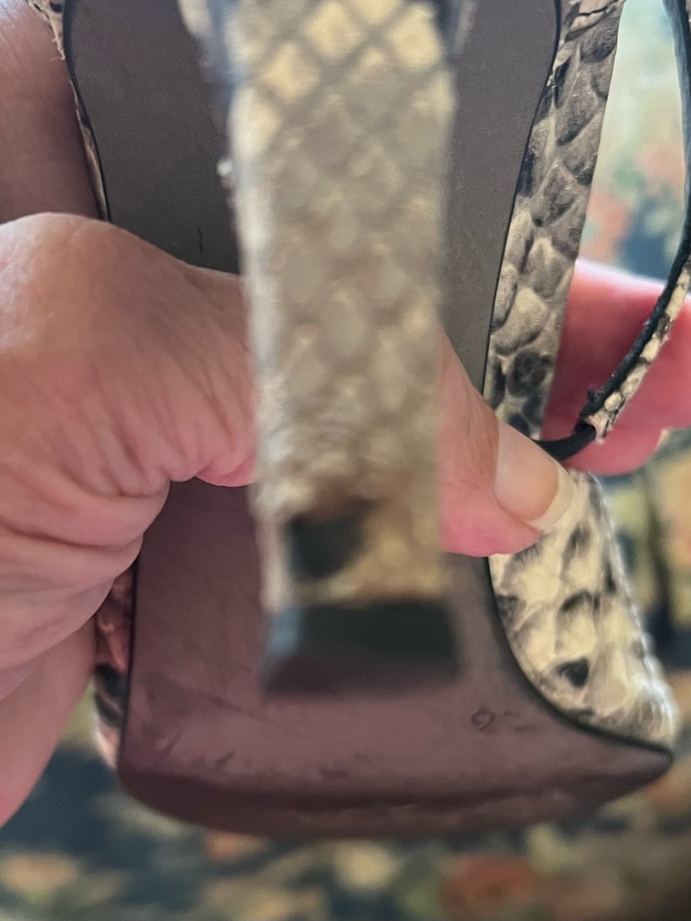 Paul Green Snakeskin Heels - Picture 9 of 9